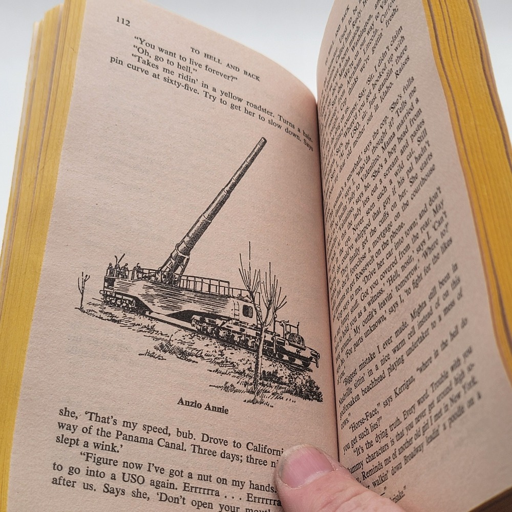 Audie Murphy To Hell and Back Paperback 1979 Illustrated Bantam War Book Good - Picture 9 of 14